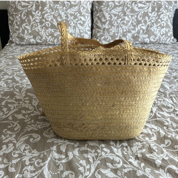 🛍️ Straw beach bag 👜 - Picture 3 of 9